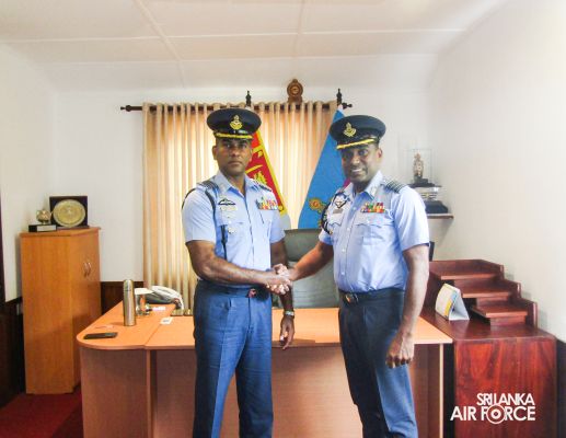 CHANGE OF COMMAND OF SLAF STATION KOGGALA