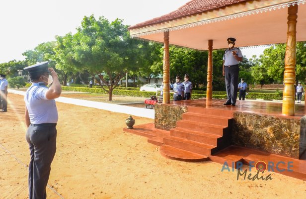 CHANGE OF COMMAND AT SLAF STATION PALALY