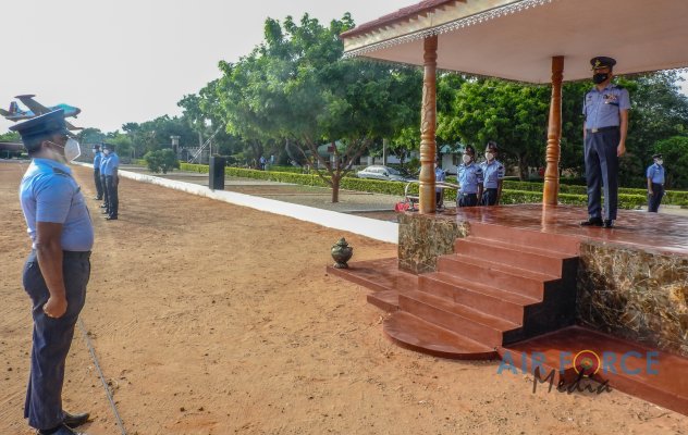 CHANGE OF COMMAND AT SLAF STATION PALALY