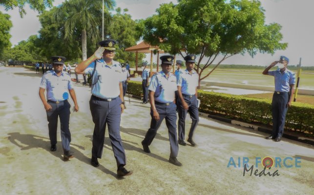 CHANGE OF COMMAND AT SLAF STATION PALALY