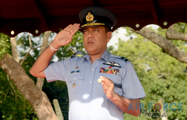 CHANGE OF COMMAND AT SLAF BASE ANURADHAPURA