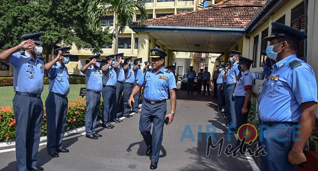 Change of Command at Sri Lanka Air Force Station Colombo