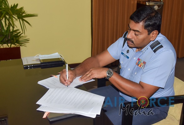Change of Command at Sri Lanka Air Force Station Colombo