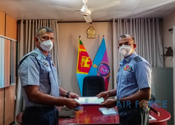 CHANGE OF COMMAND AT SLAF STATION IRANAMADU