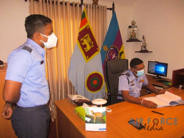 CHANGE OF COMMAND AT SLAF STATION KOGGALA
