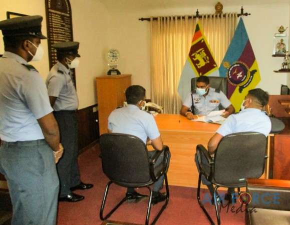 CHANGE OF COMMAND AT SLAF STATION KOGGALA