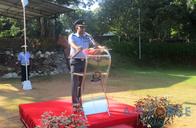 CHANGE OF COMMAND AT SLAF STATION MIRIGAMA