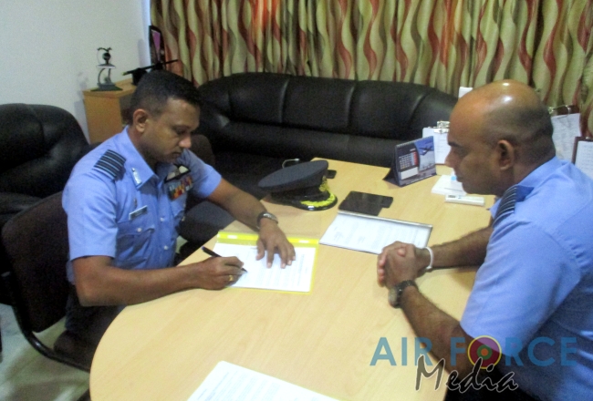 CHANGE OF COMMAND AT SLAF STATION MIRIGAMA