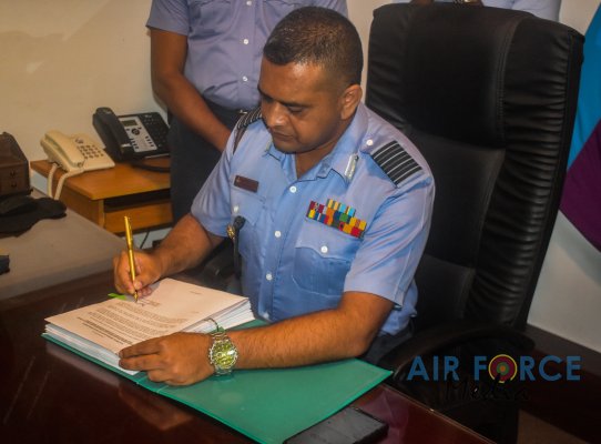 CHANGE OF COMMAND AT SLAF STATION MORAWEWA