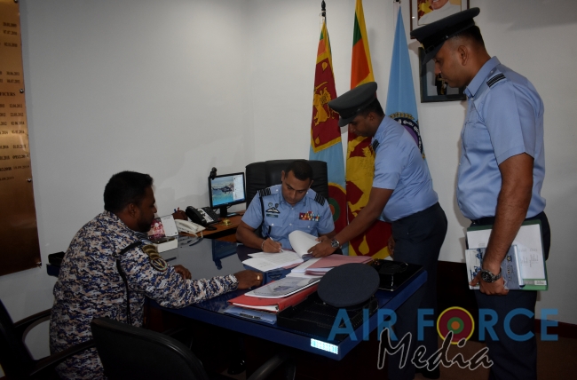 Change of Command at SLAF Station Morawewa