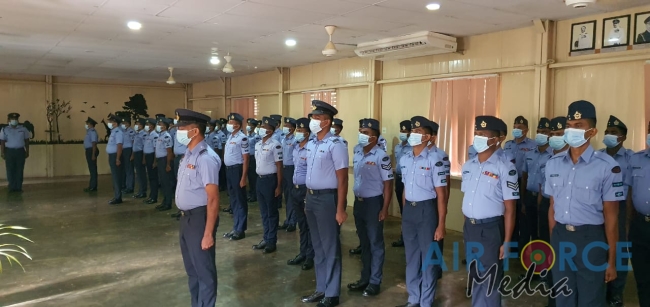 CHANGE OF COMMAND AT SLAF STATION MULLAITIVU