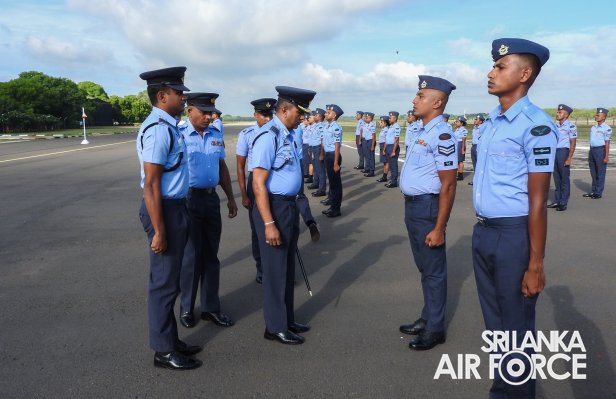 CHANGE OF COMMAND OF SLAF STATION PALALY