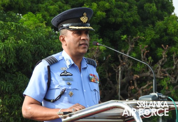 CHANGE OF COMMAND OF SLAF STATION PALALY
