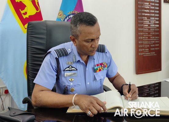 CHANGE OF COMMAND OF SLAF STATION PALALY