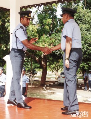 CHANGE OF COMMAND AT SLAF STATION PALAVI