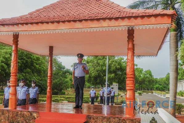 CHANGE OF COMMAND OF SLAF STATION PALALY