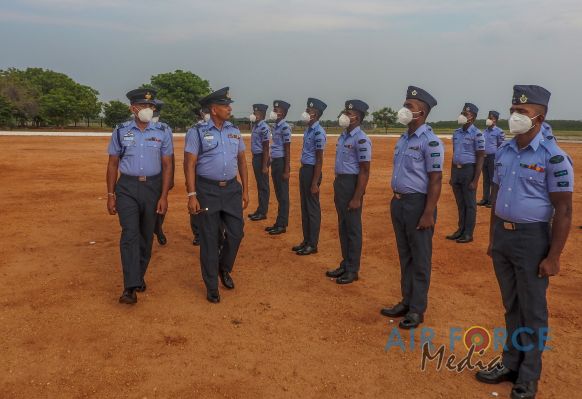 CHANGE OF COMMAND OF SLAF STATION PALALY