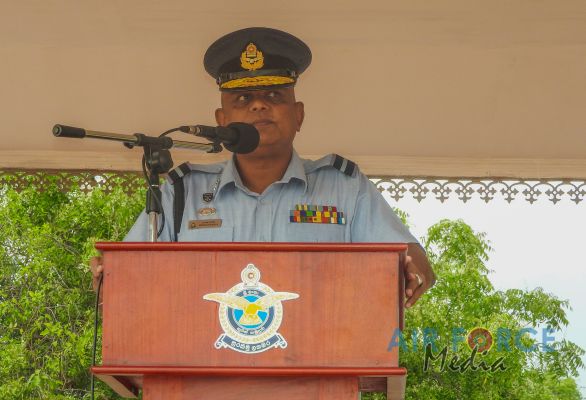 CHANGE OF COMMAND OF SLAF STATION PALALY