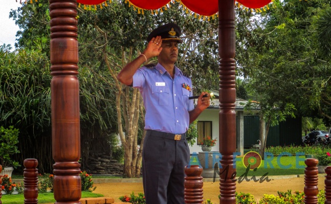 CHANGE OF COMMAND AT SLAF STATION SIGIRIYA