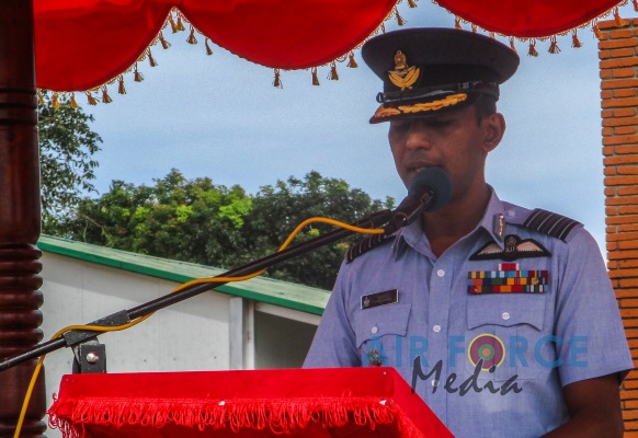 CHANGE OF COMMAND AT SLAF STATION SIGIRIYA