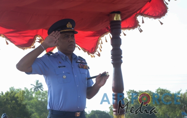 Change of Command at SLAF Base Vavuniya