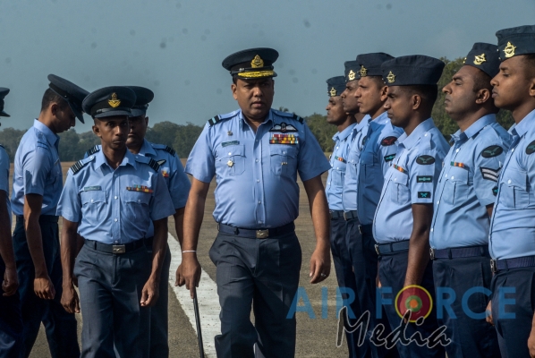 Change of Command at SLAF Base Vavuniya
