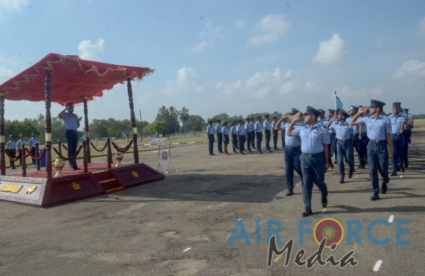 Change of Command at SLAF Base Vavuniya