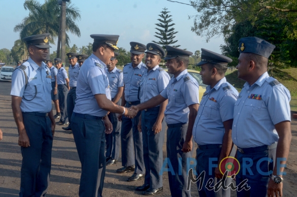 Change of Command at SLAF Base Vavuniya