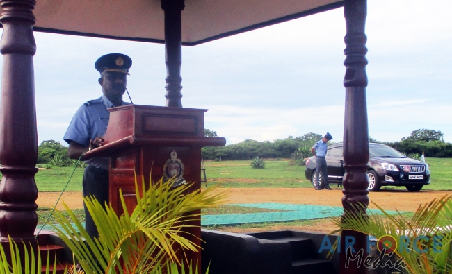 Change of Command at Sri Lanka Air Force Station Weerawila