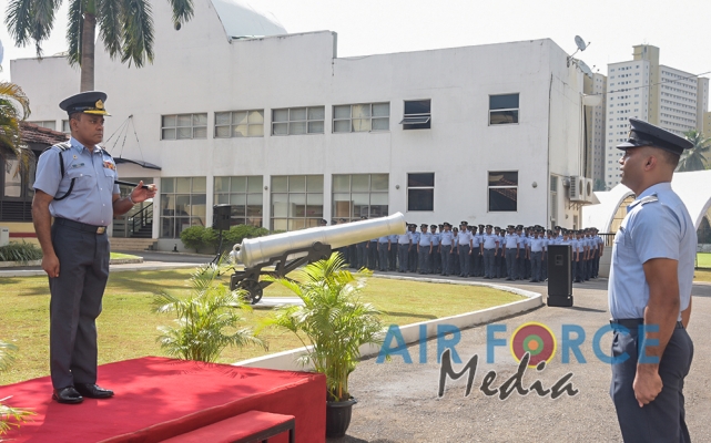 Change of Command at Sri Lanka Air Force Station Colombo
