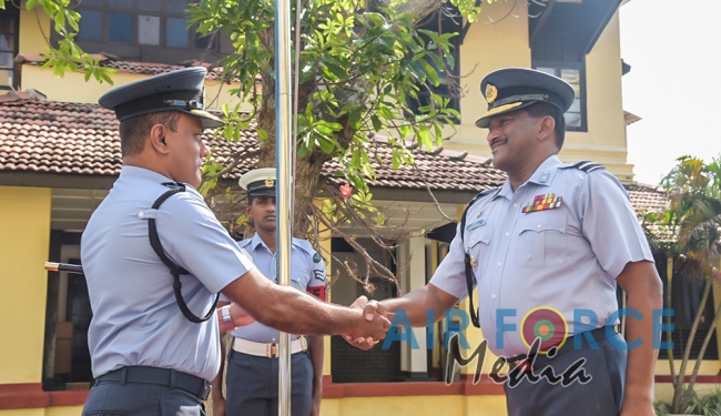 Change of Command at Sri Lanka Air Force Station Colombo
