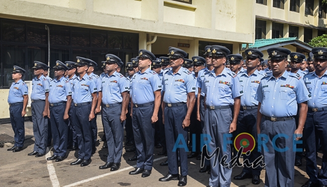 Change of Command at Sri Lanka Air Force Station Colombo