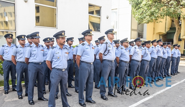 Change of Command at Sri Lanka Air Force Station Colombo