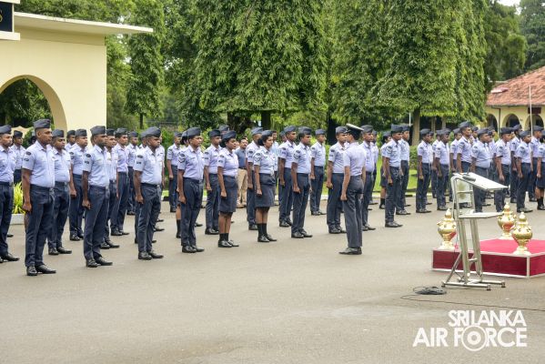 CHANGE OF COMMAND AT SLAF ACADEMY CHINA BAY