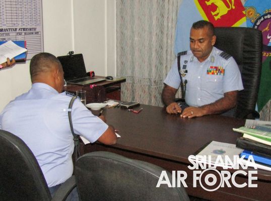 CHANGE OF COMMAND AT SLAF STATION BATTICALOA