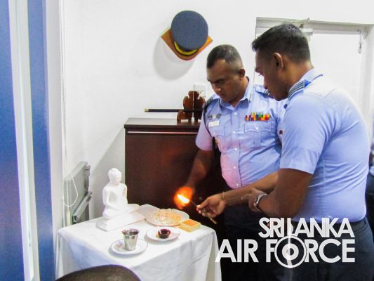 CHANGE OF COMMAND AT SLAF STATION BATTICALOA