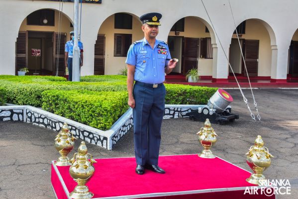 CHANGE OF COMMAND AT AIR FORCE ACADEMY CHINA BAY