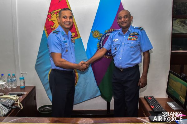 CHANGE OF COMMAND AT AIR FORCE ACADEMY CHINA BAY