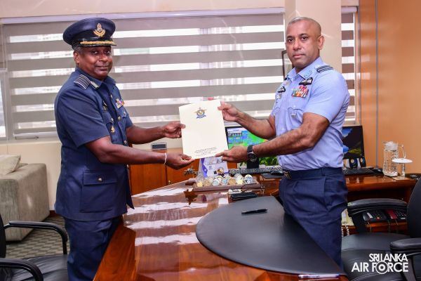 CHANGE OF COMMAND AT SLAF TRADE TRAINING SCHOOL EKALA