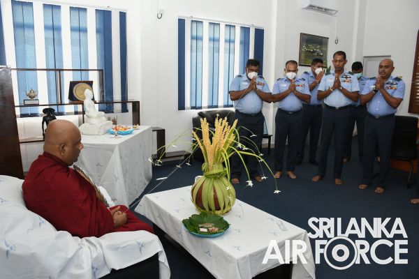 CHANGE OF COMMAND AT SLAF BASE HINGURAKGODA