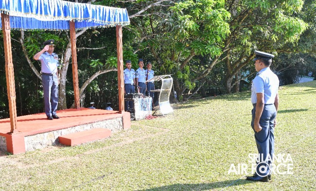 CHANGE OF COMMAND AT SLAF STATION MIRIGAMA