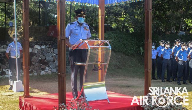 CHANGE OF COMMAND AT SLAF STATION MIRIGAMA