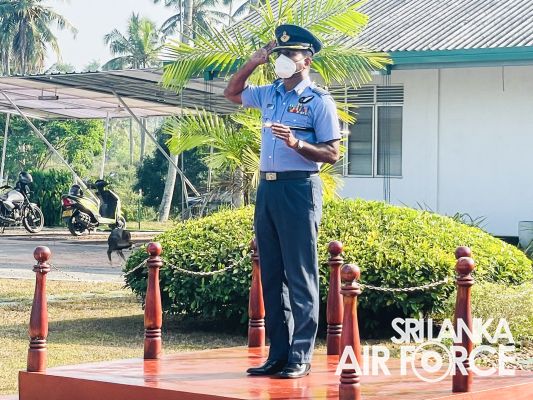 CHANGE OF COMMAND AT RESEARCH AND DEVELOPMENT WING SLAF BASE KATUNAYAKE