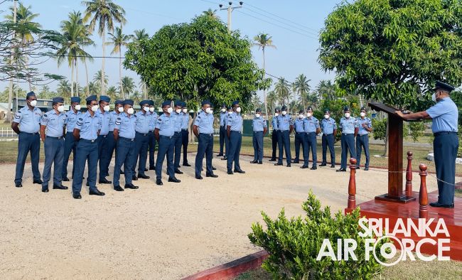 CHANGE OF COMMAND AT RESEARCH AND DEVELOPMENT WING SLAF BASE KATUNAYAKE