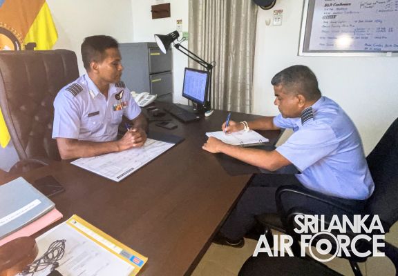 CHANGE OF COMMAND AT RESEARCH AND DEVELOPMENT WING SLAF BASE KATUNAYAKE