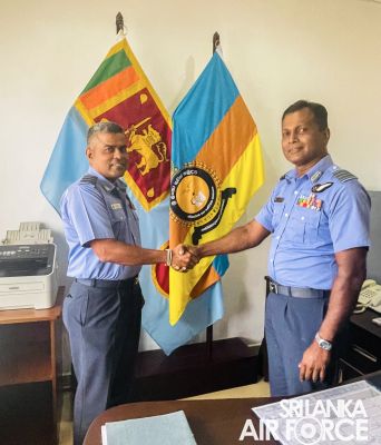 CHANGE OF COMMAND AT RESEARCH AND DEVELOPMENT WING SLAF BASE KATUNAYAKE