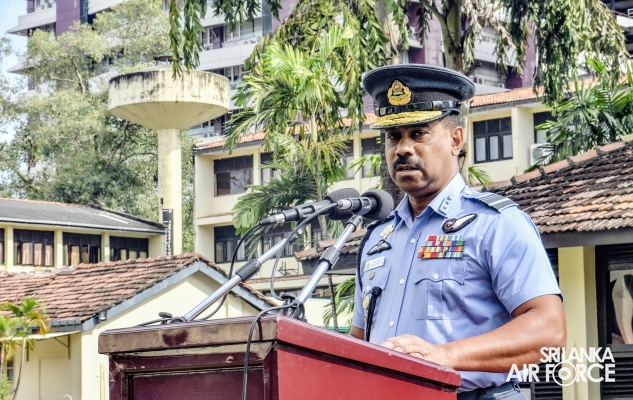 CHANGE
OF COMMAND AT SLAF STATION COLOMBO