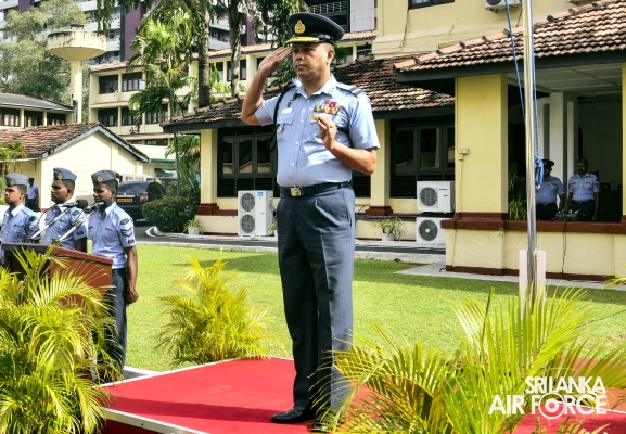 CHANGE
OF COMMAND AT SLAF STATION COLOMBO