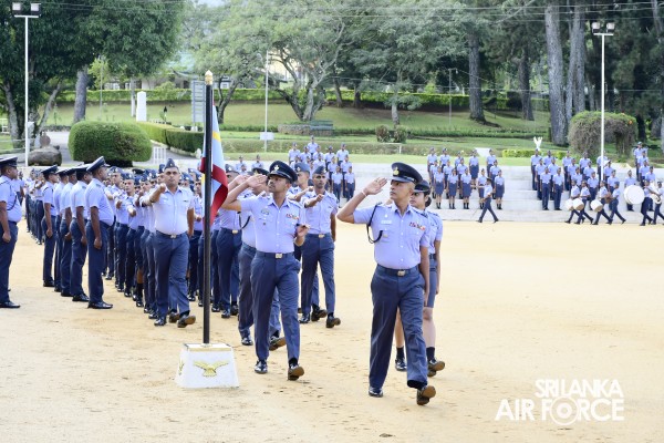 CHANGE OF COMMAND AT SRI LANKA AIR FORCE COMBAT TRAINING SCHOOL DIYATALAWA