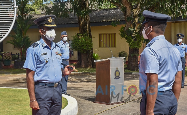 CHANGE OF COMMAND AT THE ELECTRONIC & TELECOMMUNICATION ENGINEERING WING, RATMALANA